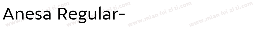 Anesa Regular字体转换